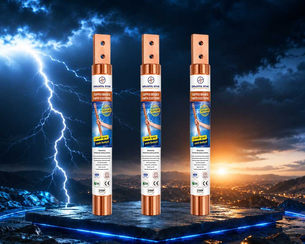 copper bonded earth electrode