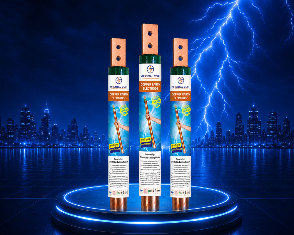 copper chemical earthing Electrode